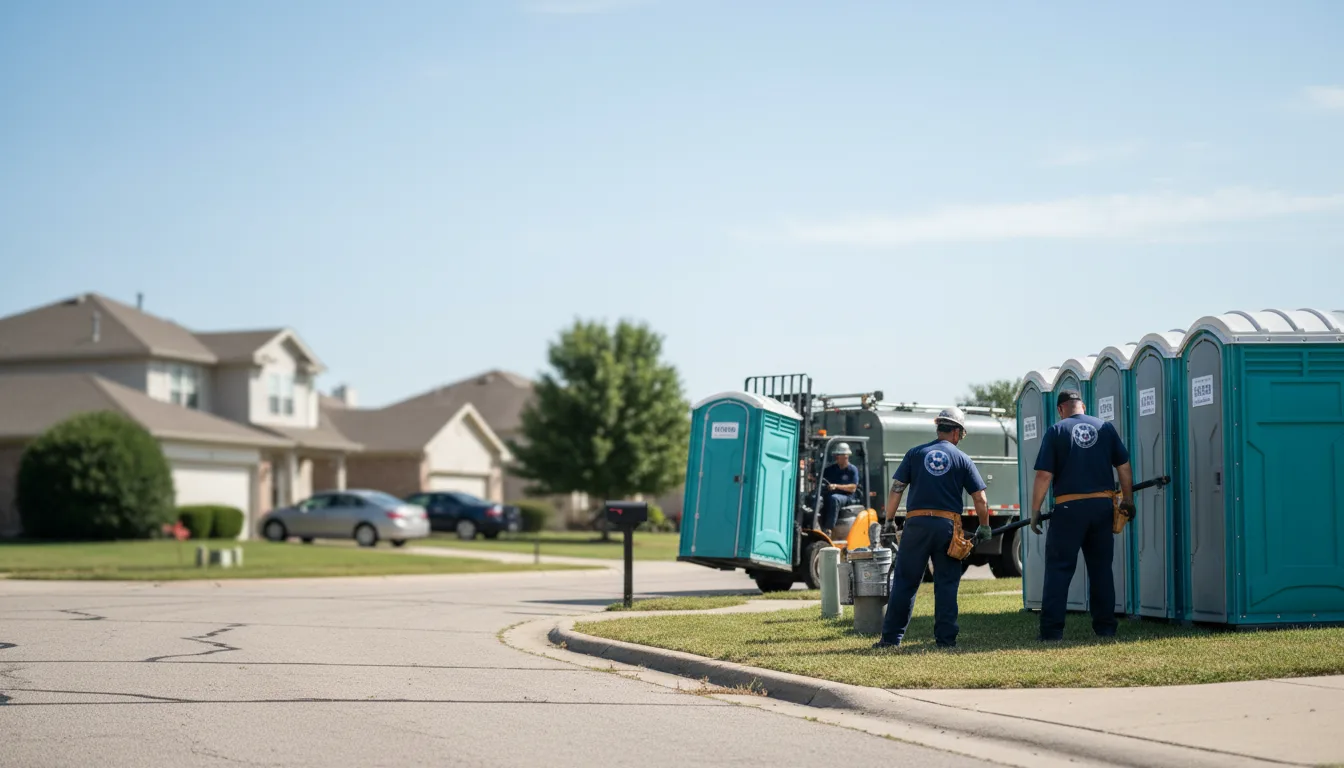 Porta Potty Rental in Novi, MI near me